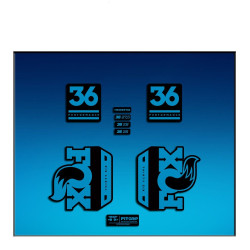 Sticker decal FORK FOX 36 PERFORMANCE ELITE 2017 AM91