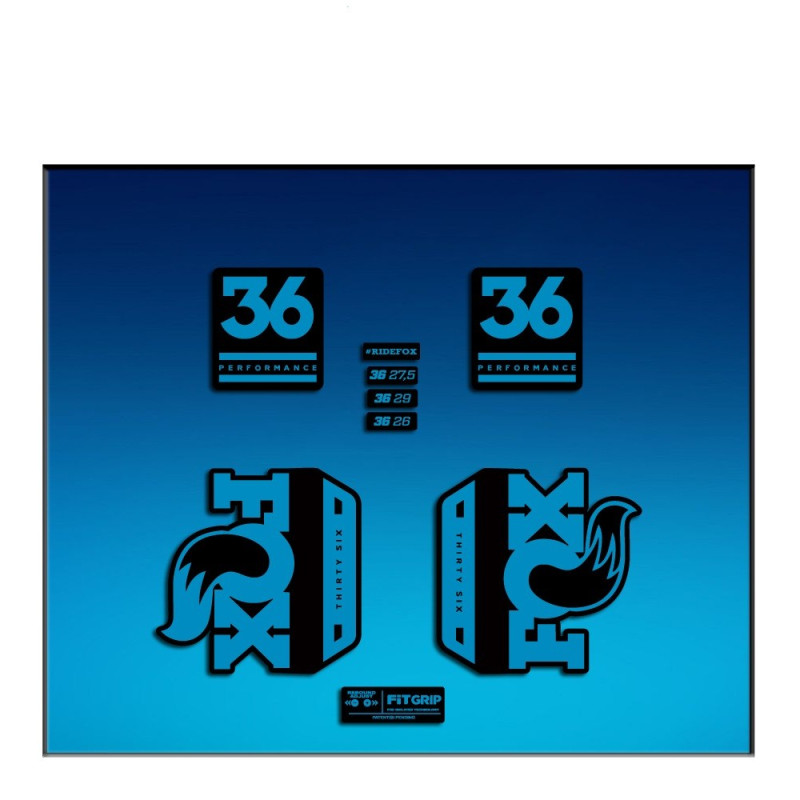 Sticker decal FORK FOX 36 PERFORMANCE ELITE 2017 AM91