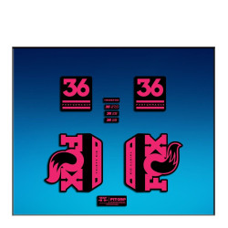 Sticker decal FORK FOX 36 PERFORMANCE ELITE 2017 AM91