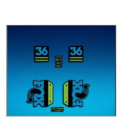 Sticker decal FORK FOX 36 PERFORMANCE ELITE 2017 AM94