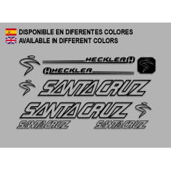 Sticker decal bike Santa Cruz HECKLER 