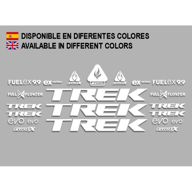 STICKER DECALS BIKE TREK FUEL EX9.9 
