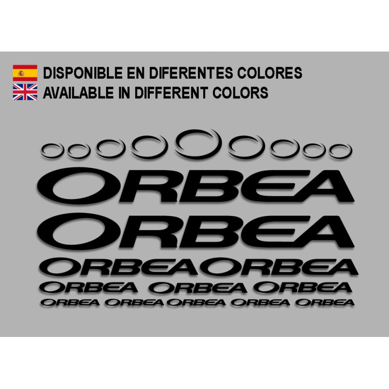 STICKER DECALS BIKE ORBEA F208