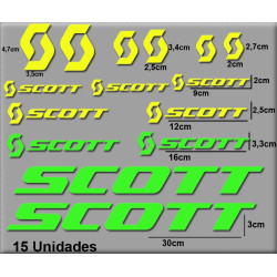 Sticker decal bike SCOTT