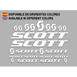 Sticker decal bike SCOTT