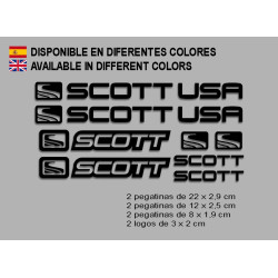 Sticker decal bike SCOTT