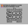 STICKER DECALS BIKE SUNN SET 