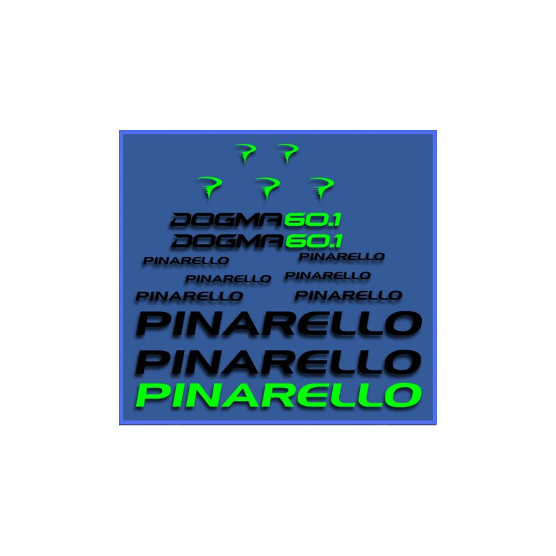 Stickers decals bike PINARELLO DOGMA 60.1