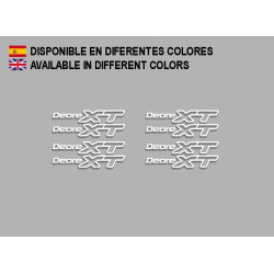 Sticker decal bike DEORE XT F209 