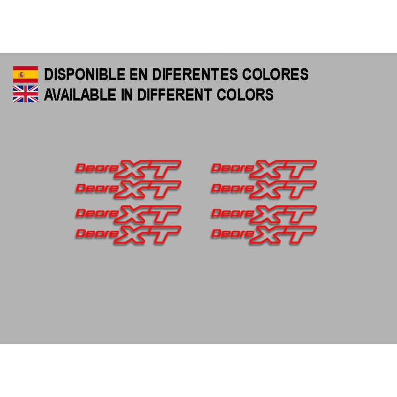 Sticker decal bike DEORE XT F209 