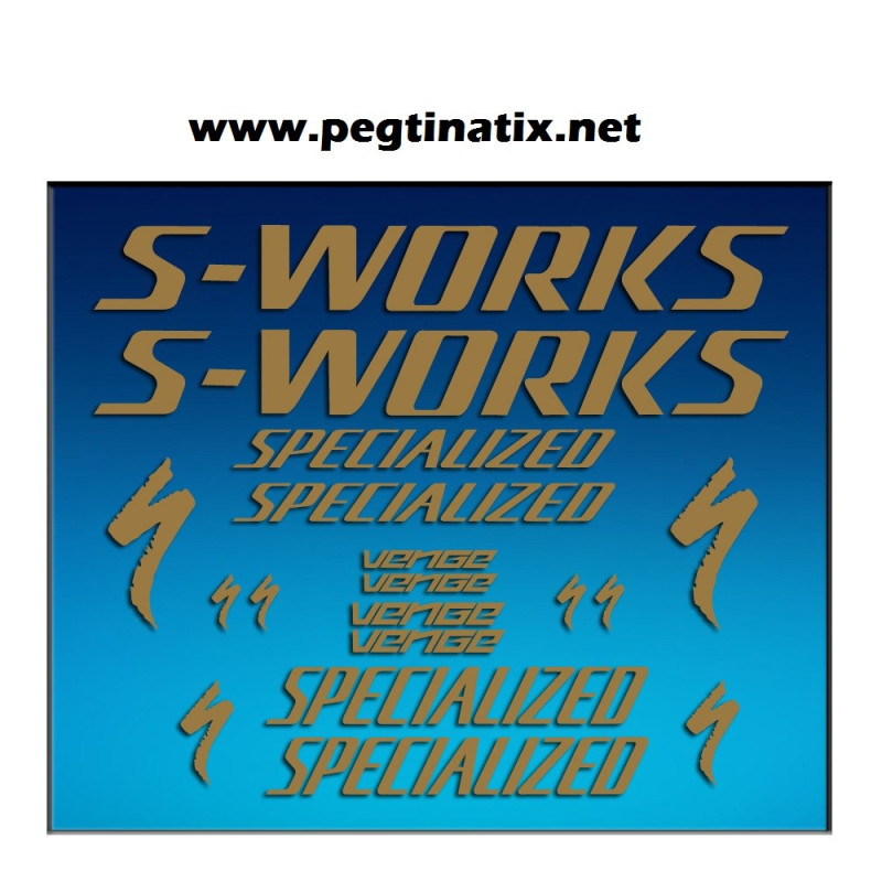 Sticker decal bike SPECIALIZED S-WORKS VENGE