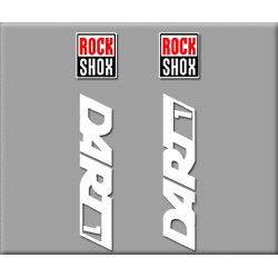 Stickers decals ROCK SHOX DART 1 
