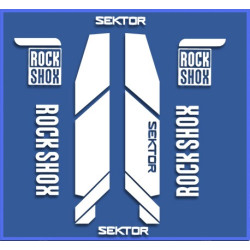 Sticker decal FORK ROCK SHOX SEKTOR