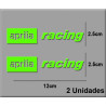  STICKERS DECALS APRILIA RACING 