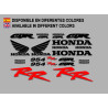  STICKERS DECALS HONDA CBR954