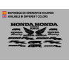  STICKERS DECALS HONDA CBR 600RR