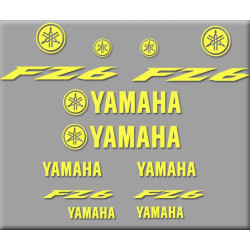  STICKERS DECALS YAMAHA FZ6