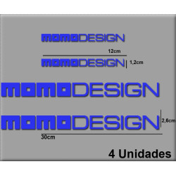 STICKERS DECALS KIT MOMO DESIGN