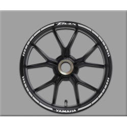 WHEEL RIMS STICKER DECAL AUFKLEBER AUTOCOLLANT VINYL ADESIVI YAMAHA T-MAX