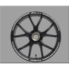 WHEEL RIMS STICKER DECAL AUFKLEBER AUTOCOLLANT VINYL ADESIVI YAMAHA T-MAX