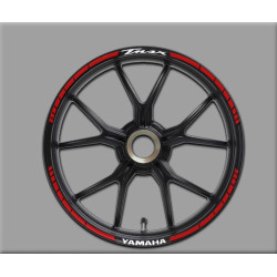 WHEEL RIMS STICKER DECAL AUFKLEBER AUTOCOLLANT VINYL ADESIVI YAMAHA T-MAX