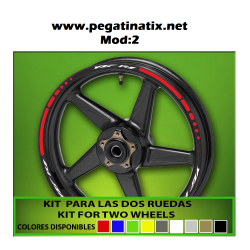 WHEEL RIMS STICKER DECAL AUFKLEBER AUTOCOLLANT VINYL ADESIVI YAMAHA YZFR1