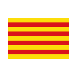 Adhesivo pegtinas BANDERAS + NOMBRE CATALUÑA CATALUNYA