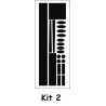 Stickers decals for KIT PROTECCION