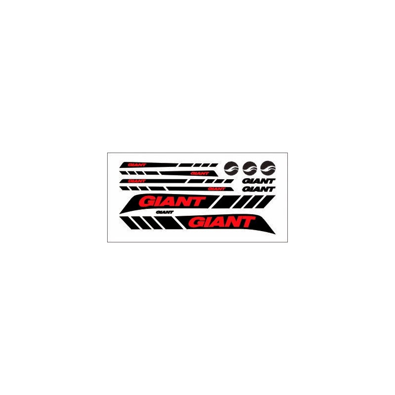 Stickers decals bike GIANT TRINITY