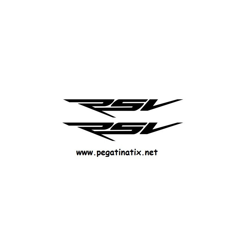 Stickers decals motorcycle APRILIA RSV