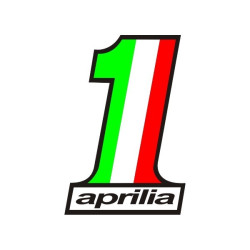 Stickers decals motorcycle APRILIA NUMBER 1
