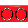 Stickers decals wheel rims HED 