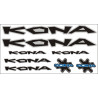 Stickers decals bike Kona