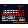 Stickers decals bike PINARELLO DOGMA