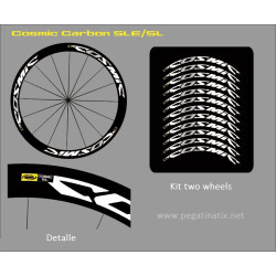 Sticker decal bike MAVIC COSMIC CARBON SLE