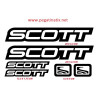 Sticker decal bike SCOTT USA