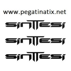 Sticker decal bike SINTTESI 