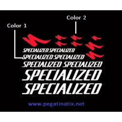 Sticker decal bike SPECIALIZED UNIVERSAL