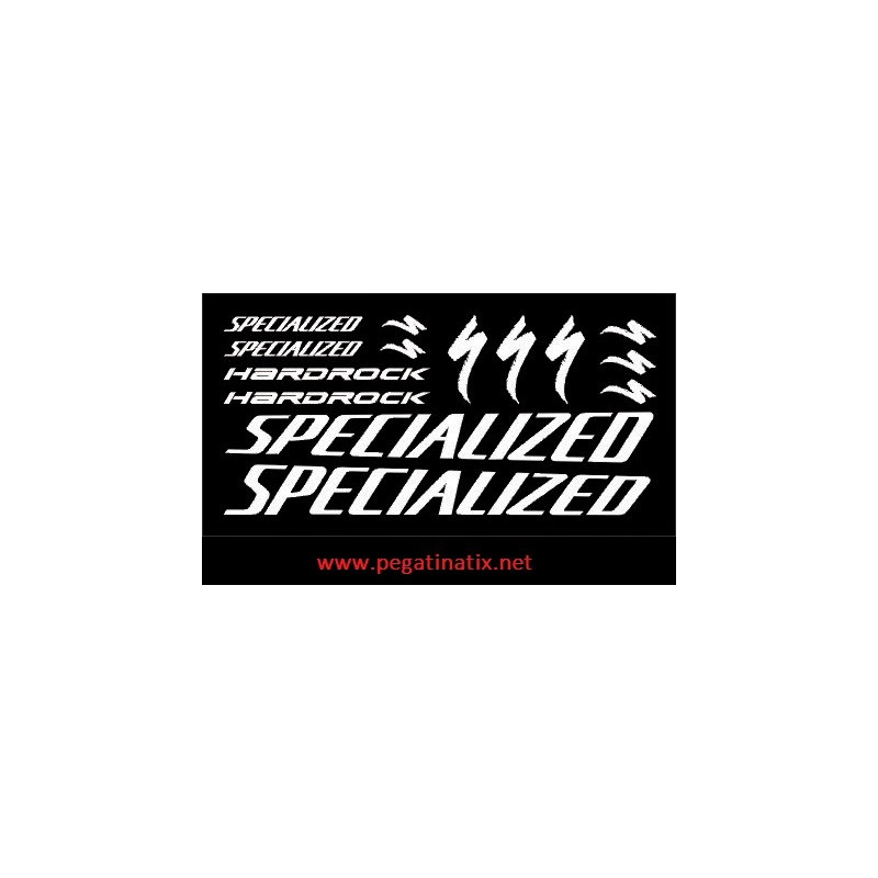 Sticker decal bike SPECIALIZED HARDROCK