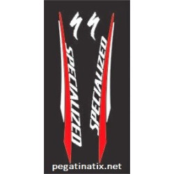Sticker decal bike fork SPECIALIZED