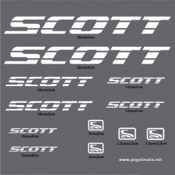 Sticker decal bike SCOTT EEUU