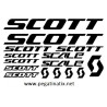 Sticker decal bike SCOTT SCALE