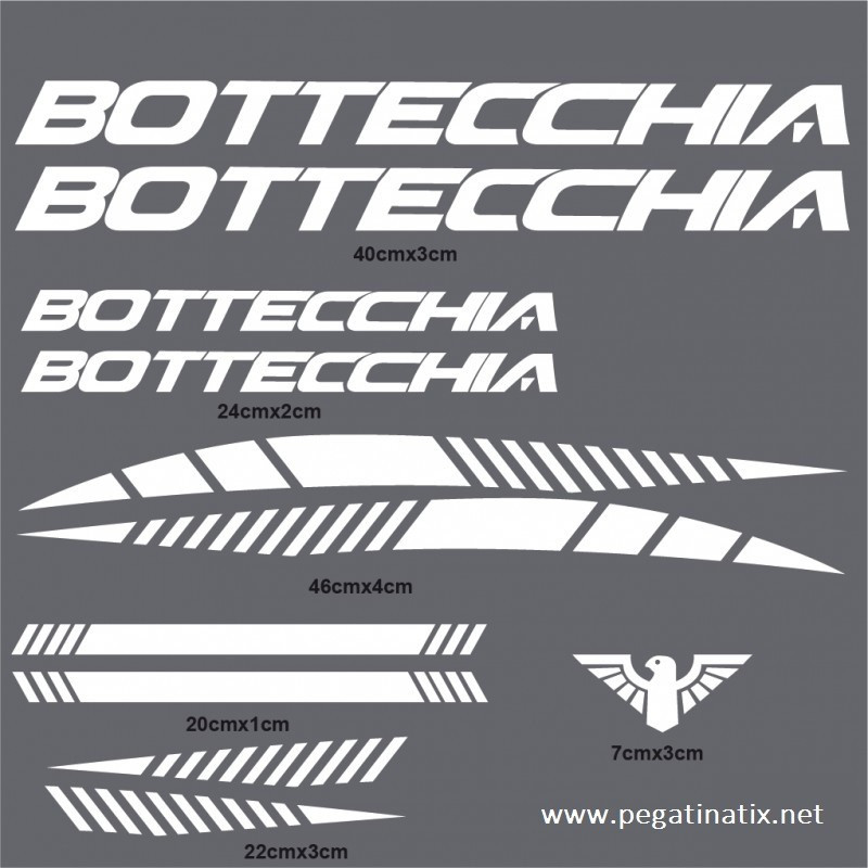Stickers decals bike cycle BOTTECCHIA