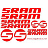Sticker decal bike cycle SRAM