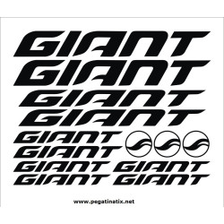 Stickers decals bike GIANT UNIVERSAL