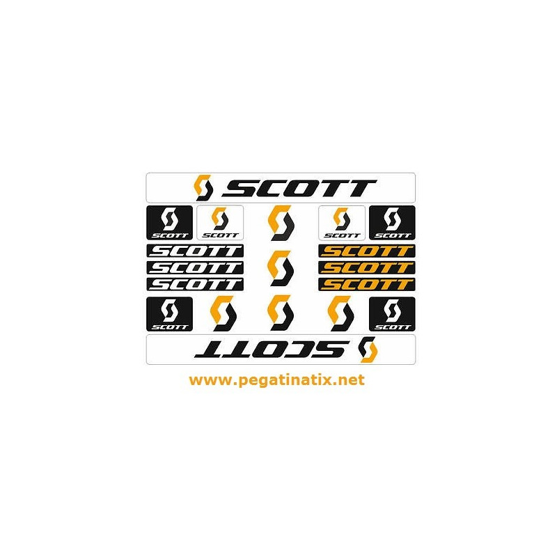 Sticker decal bike SCOTT 