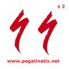 Sticker decal bike LOGO SPECIALIZED
