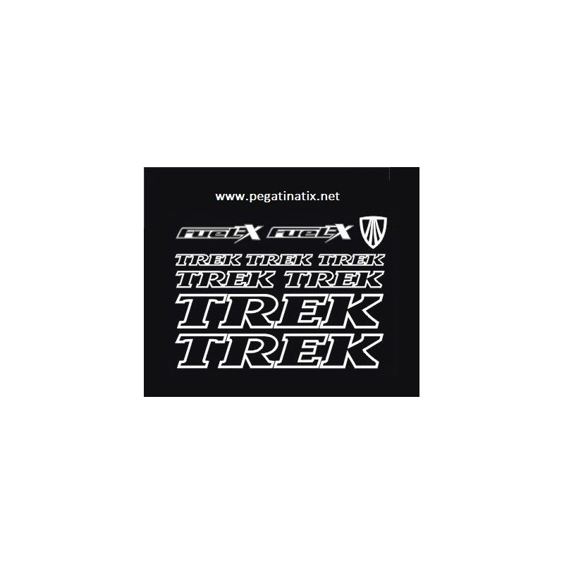 Stickers decals cycle TREK FUEL X