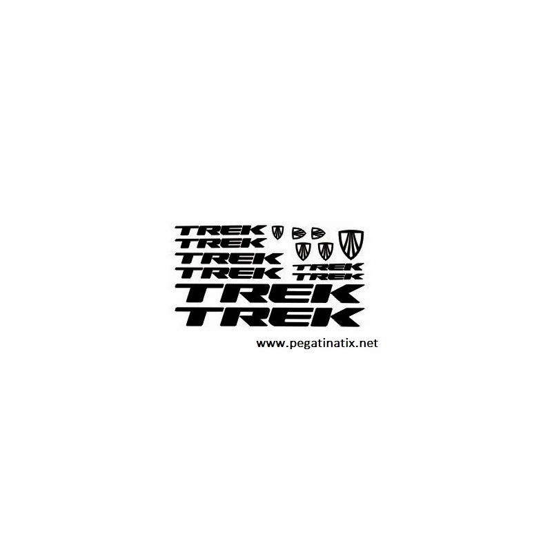 Stickers decals cycle TREK 