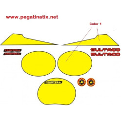 Stickers decals motorcycle BULTACO FRONTERA KIT